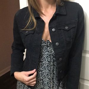 Old Navy Black Jean Jacket